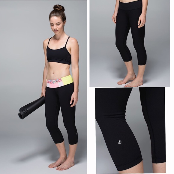 🌼 Lululemon Leggings Rare Athletic Workout Tights - Picture 2 of 7